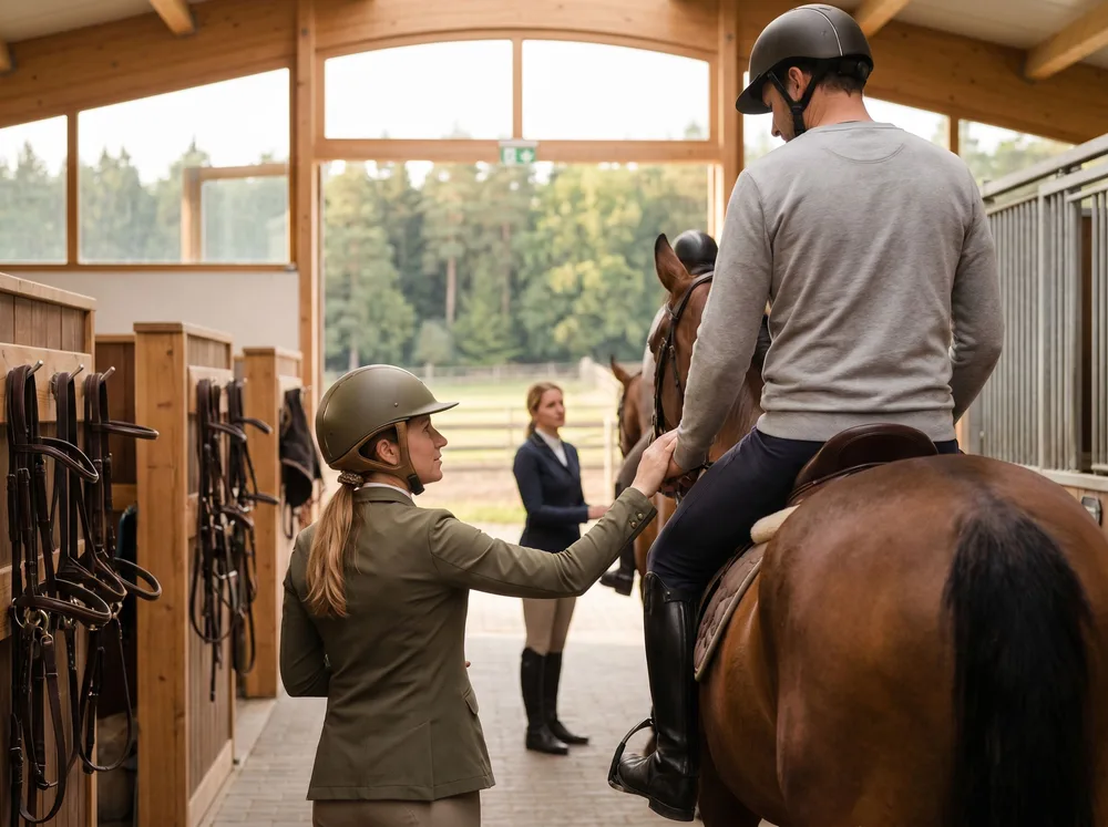 Dressage and Show Jumping